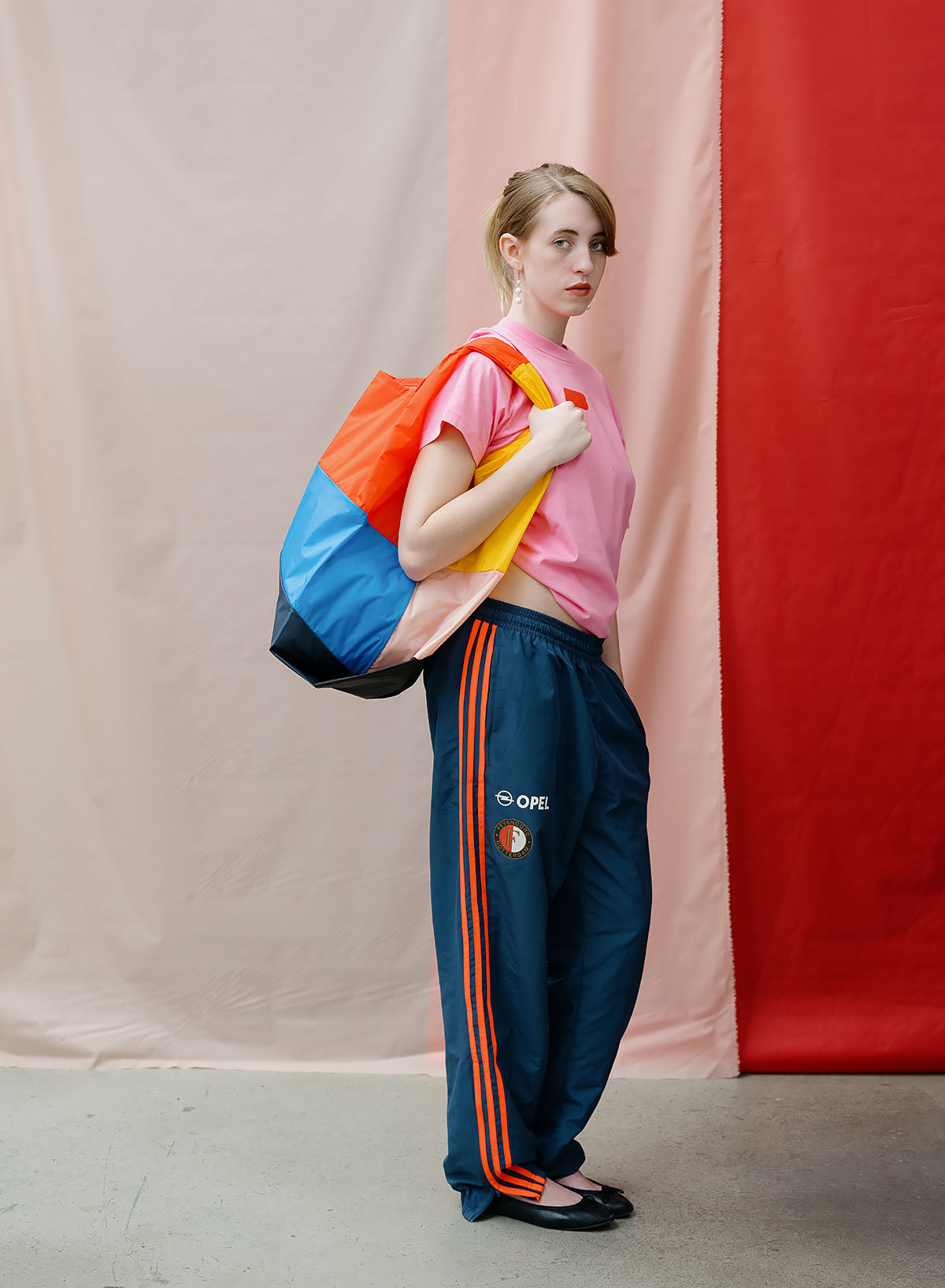 The New Shopping Bag Multi Tone Large