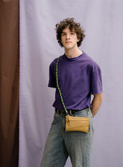 The New Pouch Mono Camel Small