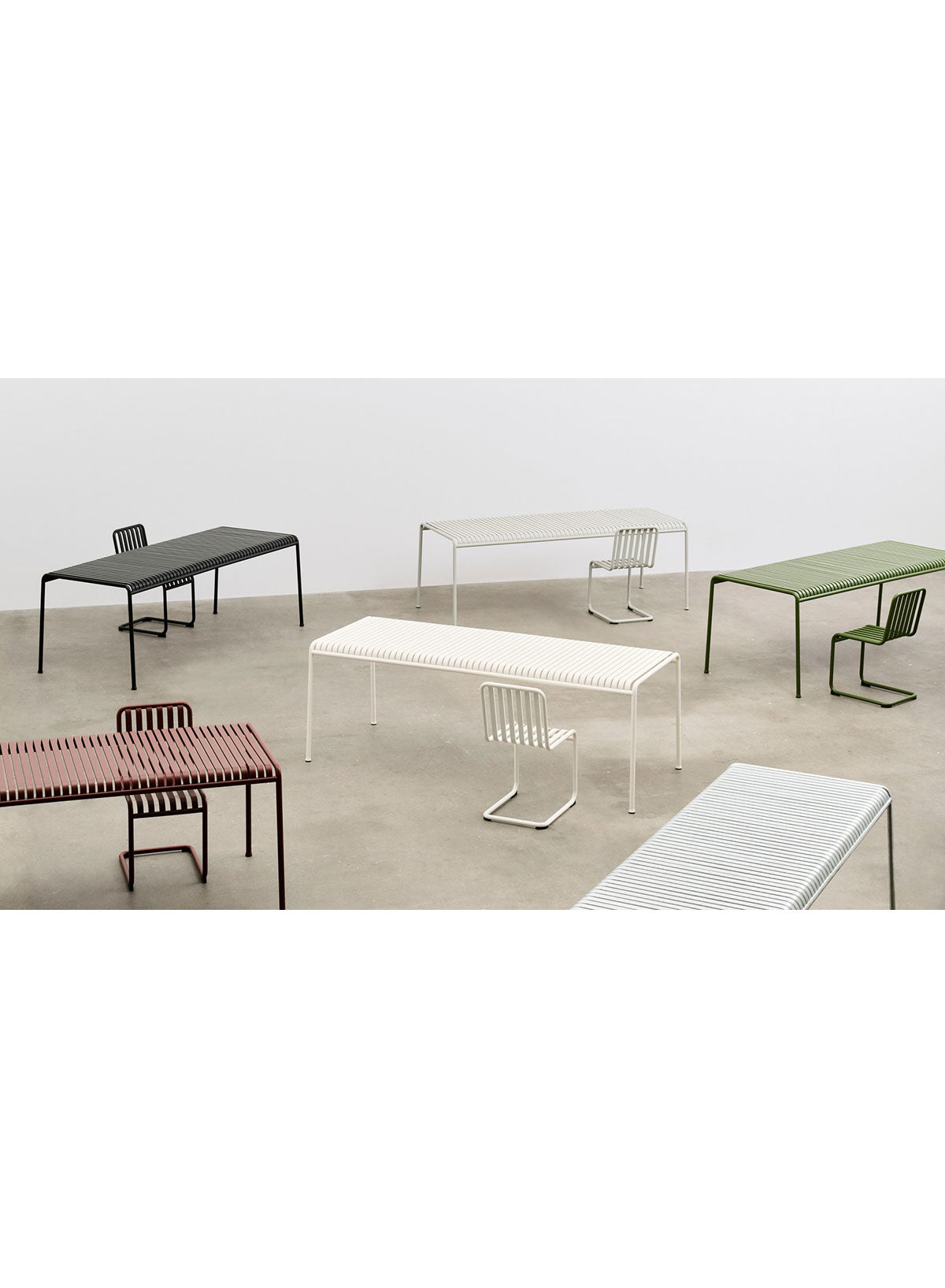 Palissade Table, Anthracite 220 - HAY