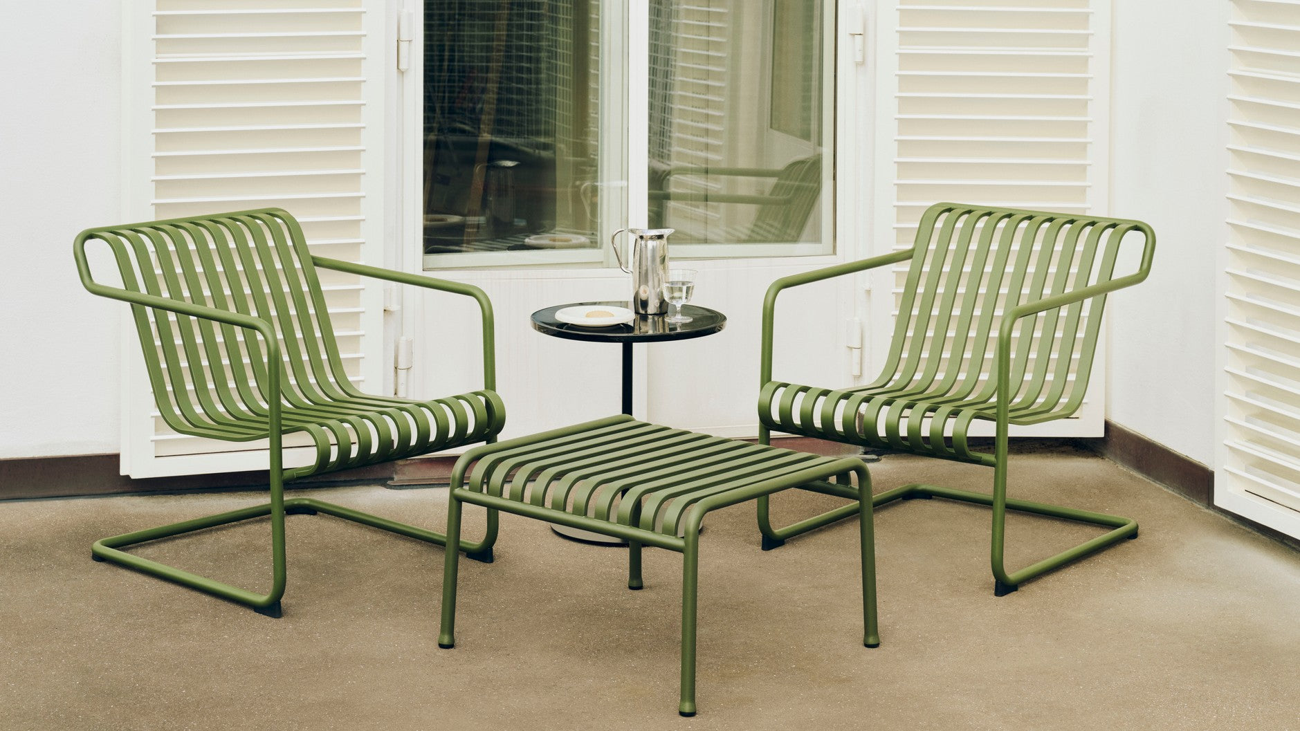 Palissade Low Table, Olive - HAY