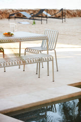 Palissade Bench, Cream White - HAY