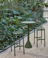Palissade Bar Stool, Iron Red - HAY