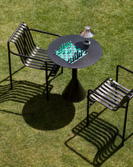 Palissade Cone Table Round 70, Iron Red - HAY