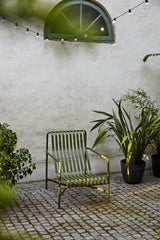 Palissade Loungestoel Hoog, Olijfgroen - HAY