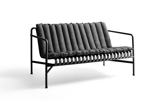 Soft Quilted Cushion, Palissade Lounge Sofa, Anthracite - HAY