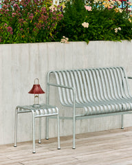 Palissade Stool, Galvanised Steel - HAY