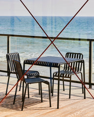 Palissade Table, Anthracite 82,5 - HAY