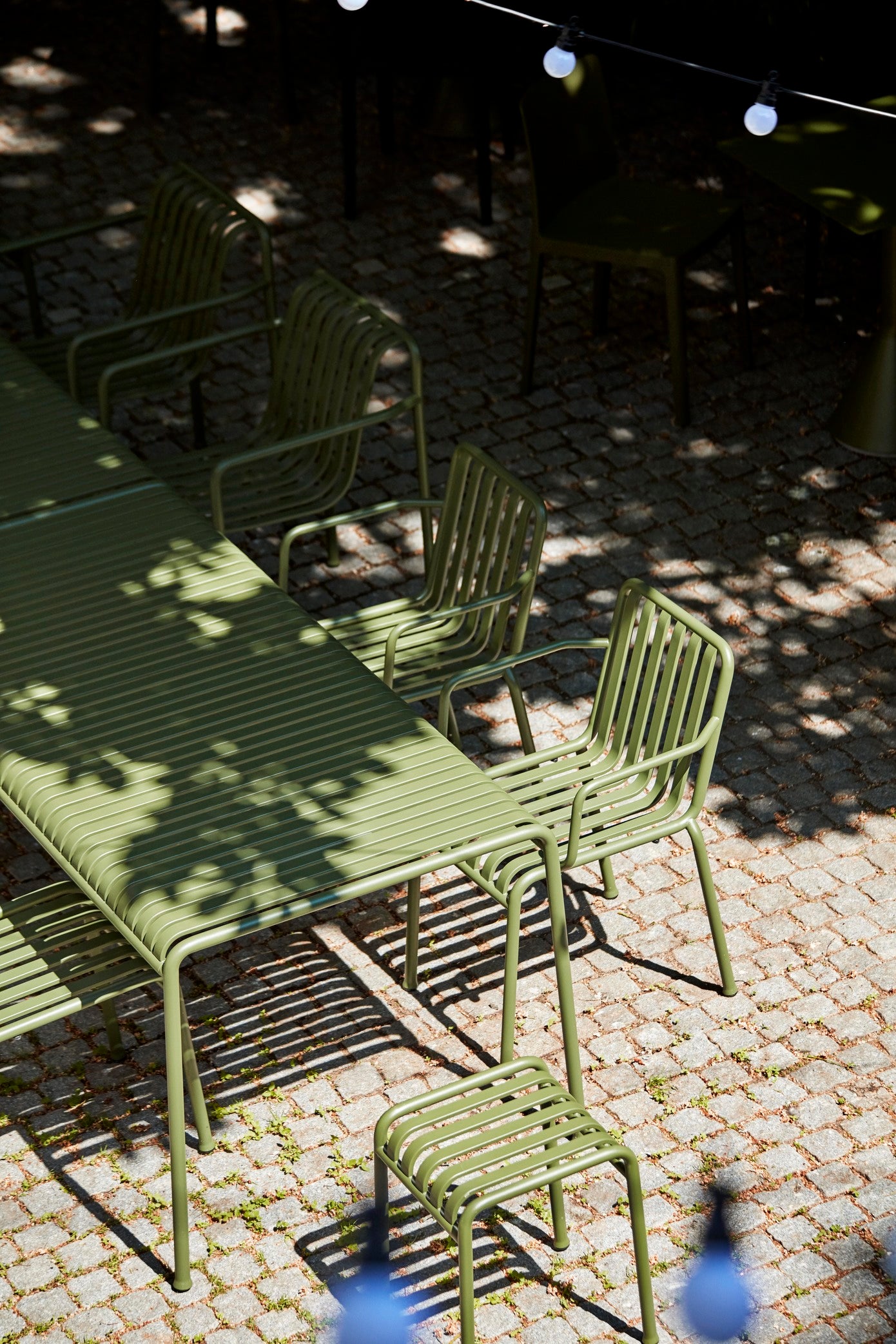 Palissade Stool, Olive - HAY