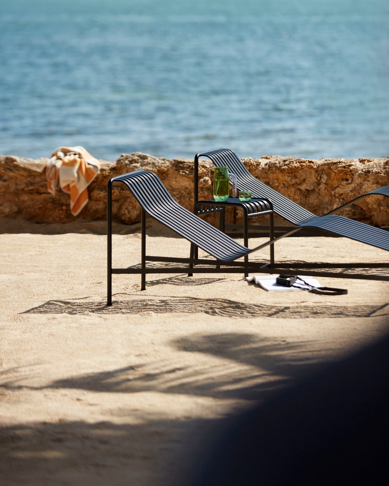 Palissade Chaise Longue, Crèmewit - HAY