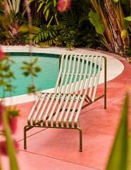 Palissade Chaise Longue, Crèmewit - HAY