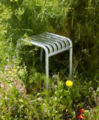 Palissade Stool, Galvanised Steel - HAY