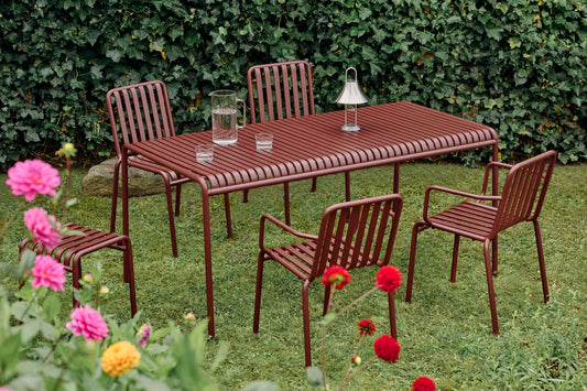 Palissade Armchair, Iron Red - HAY