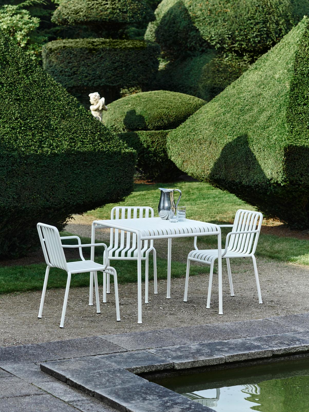 Palissade Fauteuil, Crèmewit - HAY