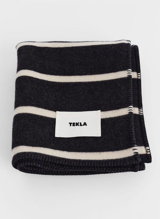 Lamswollen deken, Starling Stripes - Tekla
