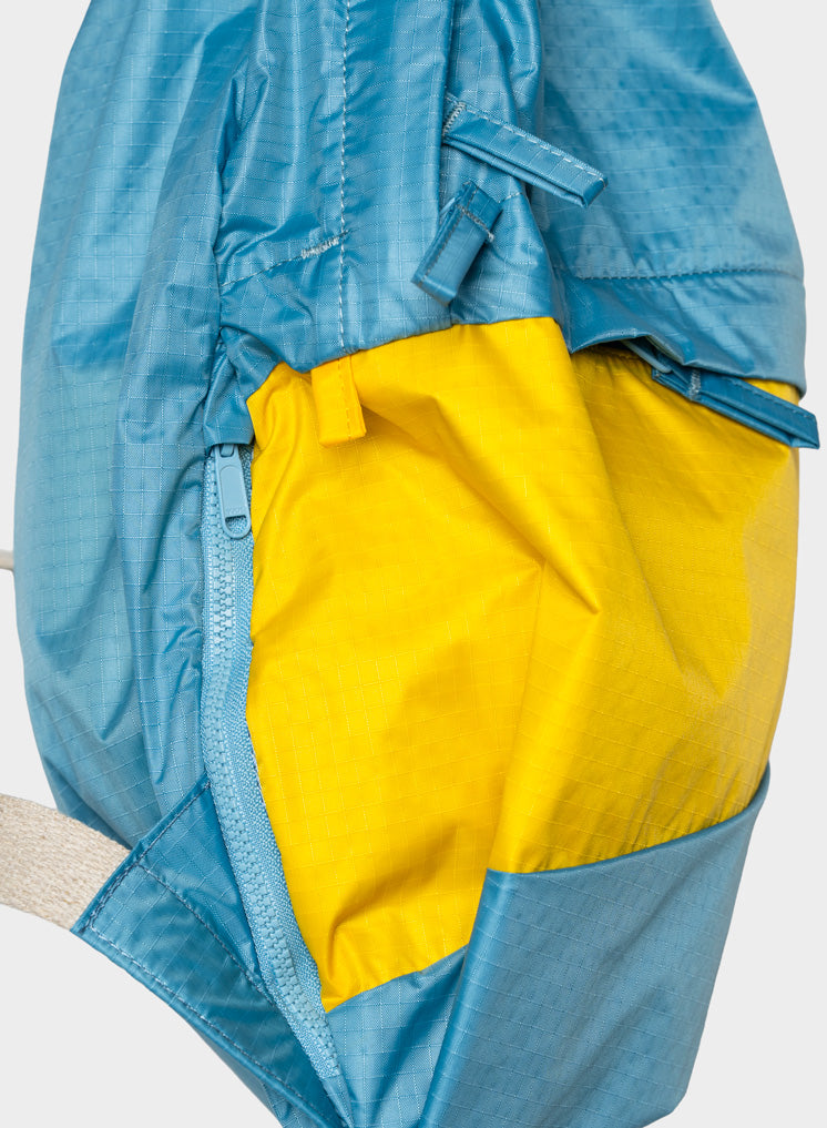 The New Foldable Backpack Ocean & Sunflower Medium