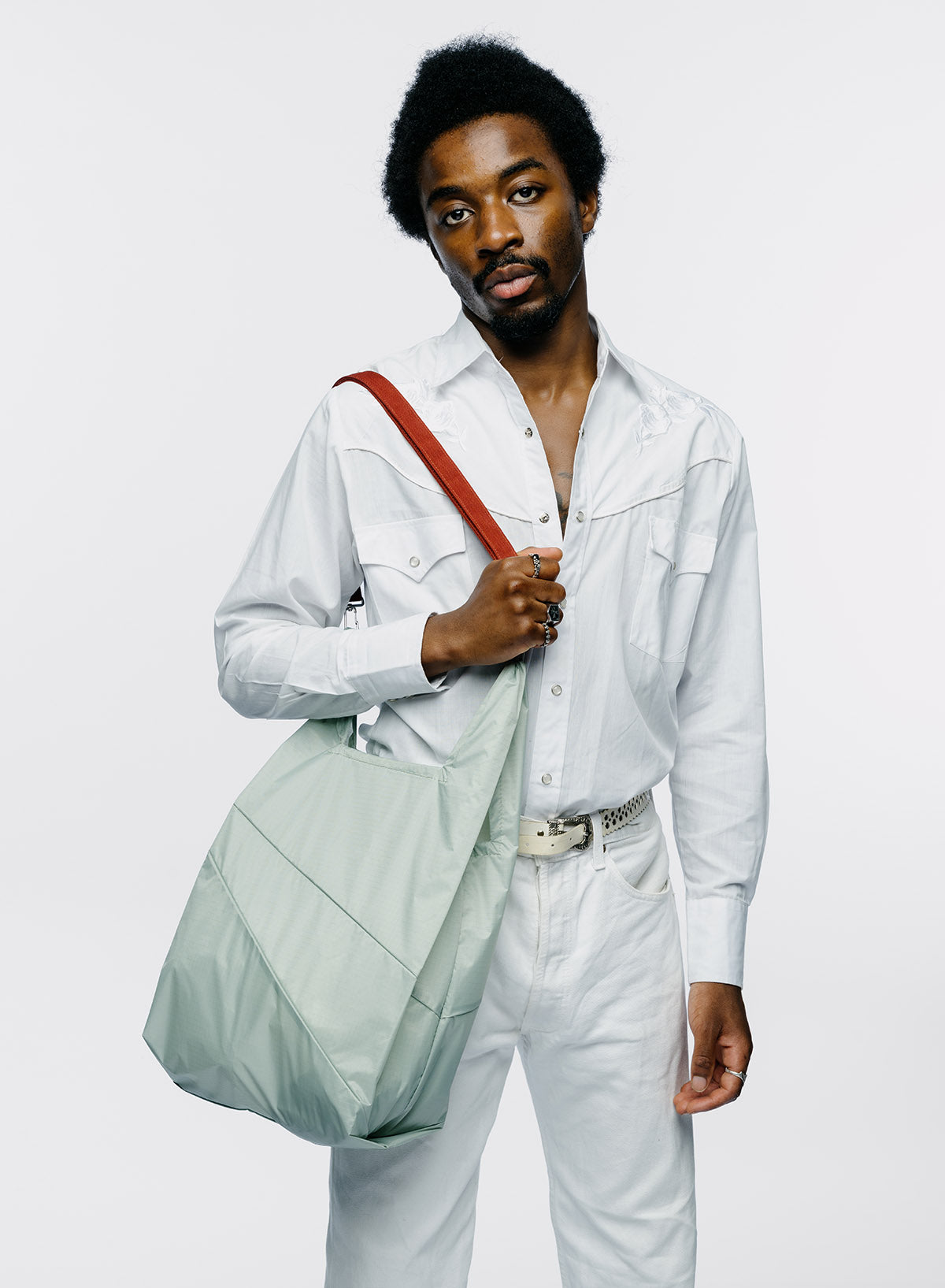 The New Shopping Bag Mint Medium