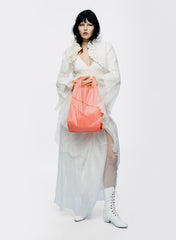 The New Shopping Bag Coral Medium