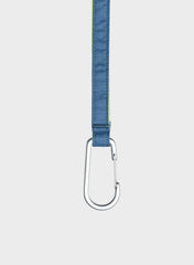 The New Keychain Dark Petrol & Fluo Yellow