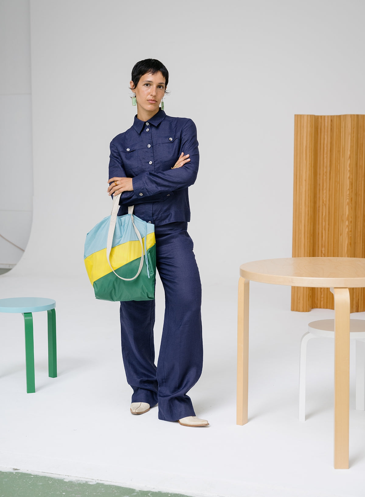 The New Trash Bag Francis & TV Yellow & David Medium