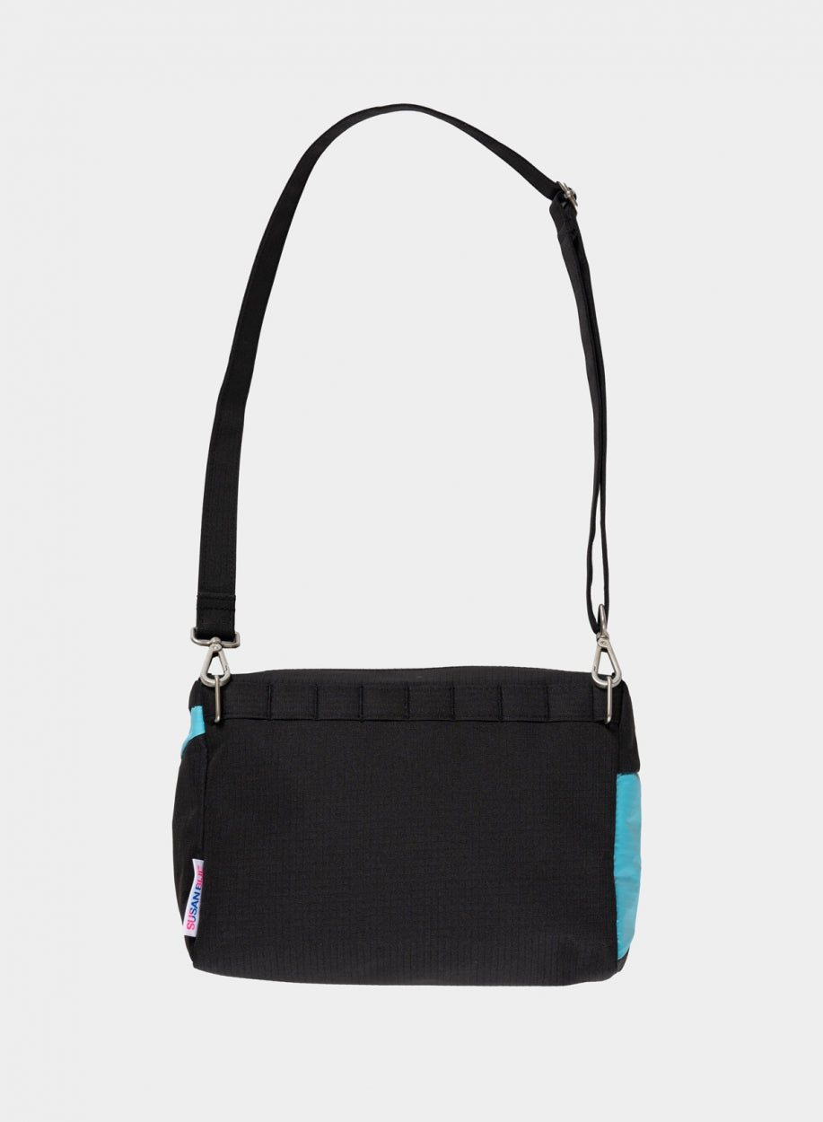 The New Bum Bag Black & Key Blue Medium