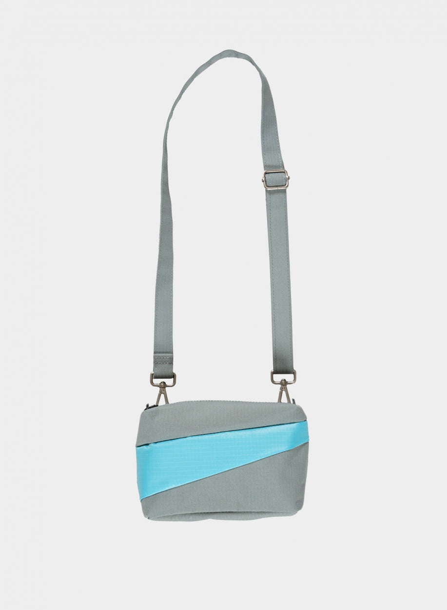 The New Bum Bag Grey & Key Blue Small
