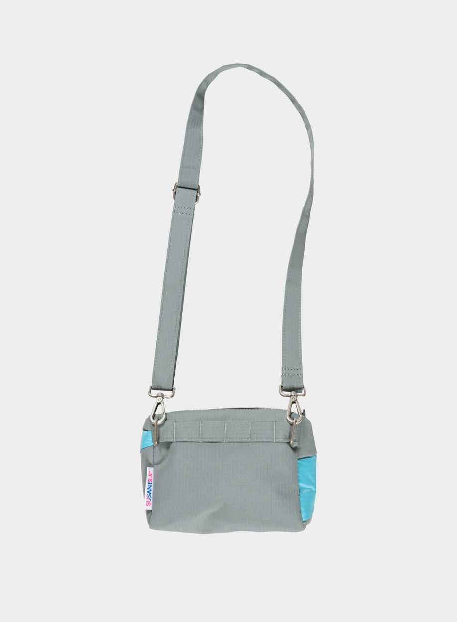 The New Bum Bag Grey & Key Blue Small