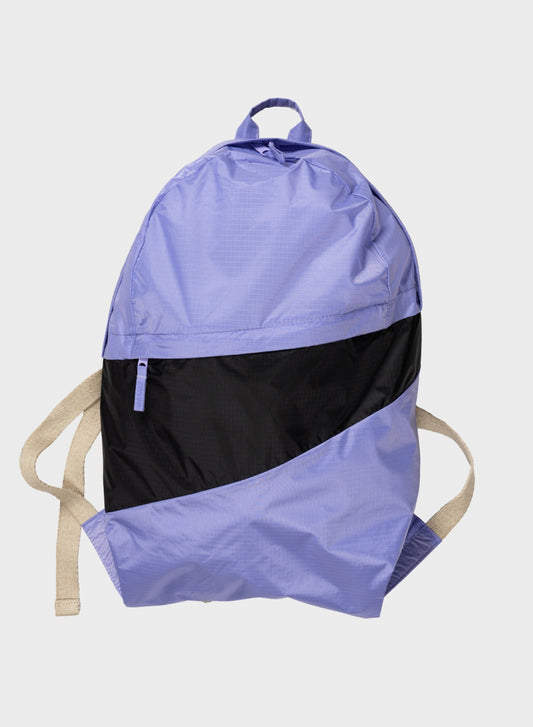 The New Foldable Backpack Treble & Black Large