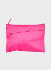 The New Pouch Fluo Pink Large