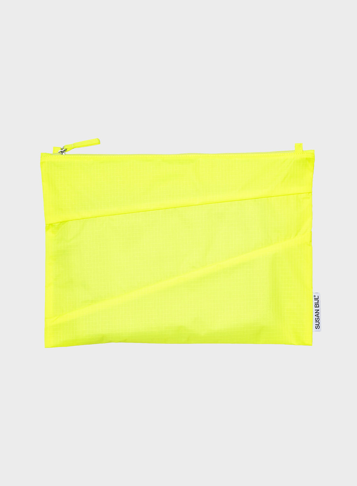 The New Pouch Fluo Yellow Large