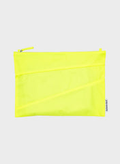 The New Pouch Fluo Yellow Large