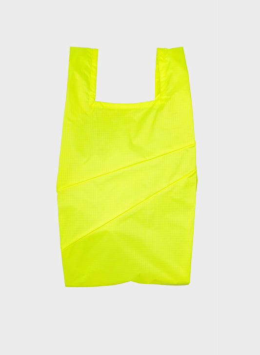 The New Shopping Bag Fluo Yellow Medium