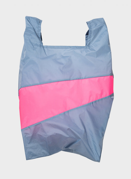 The New Shopping Bag Fuzz & Fluo Pink Large