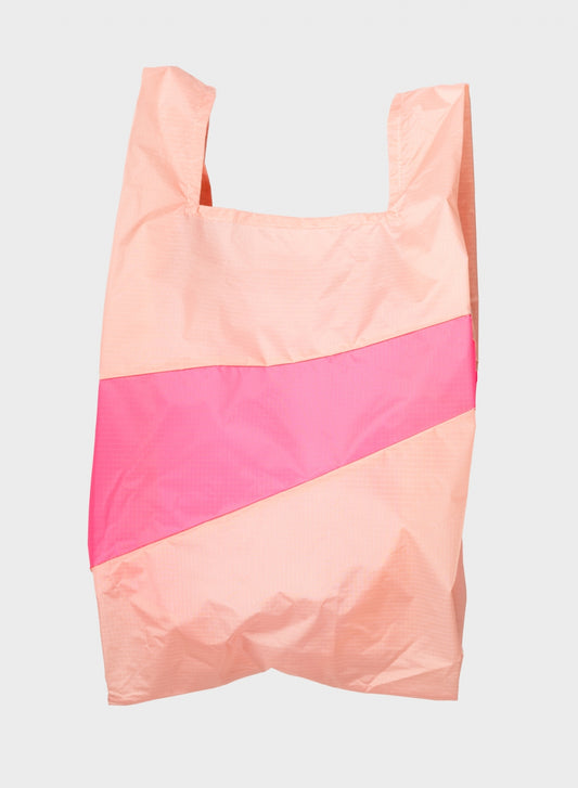 The New Shopping Bag Tone & Fluo Pink Large