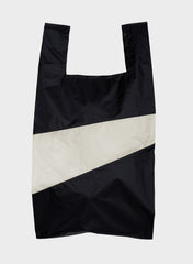 The New Shopping Bag Black & Cloud Large