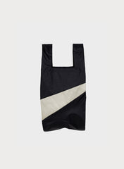 The New Shopping Bag Black & Cloud Small