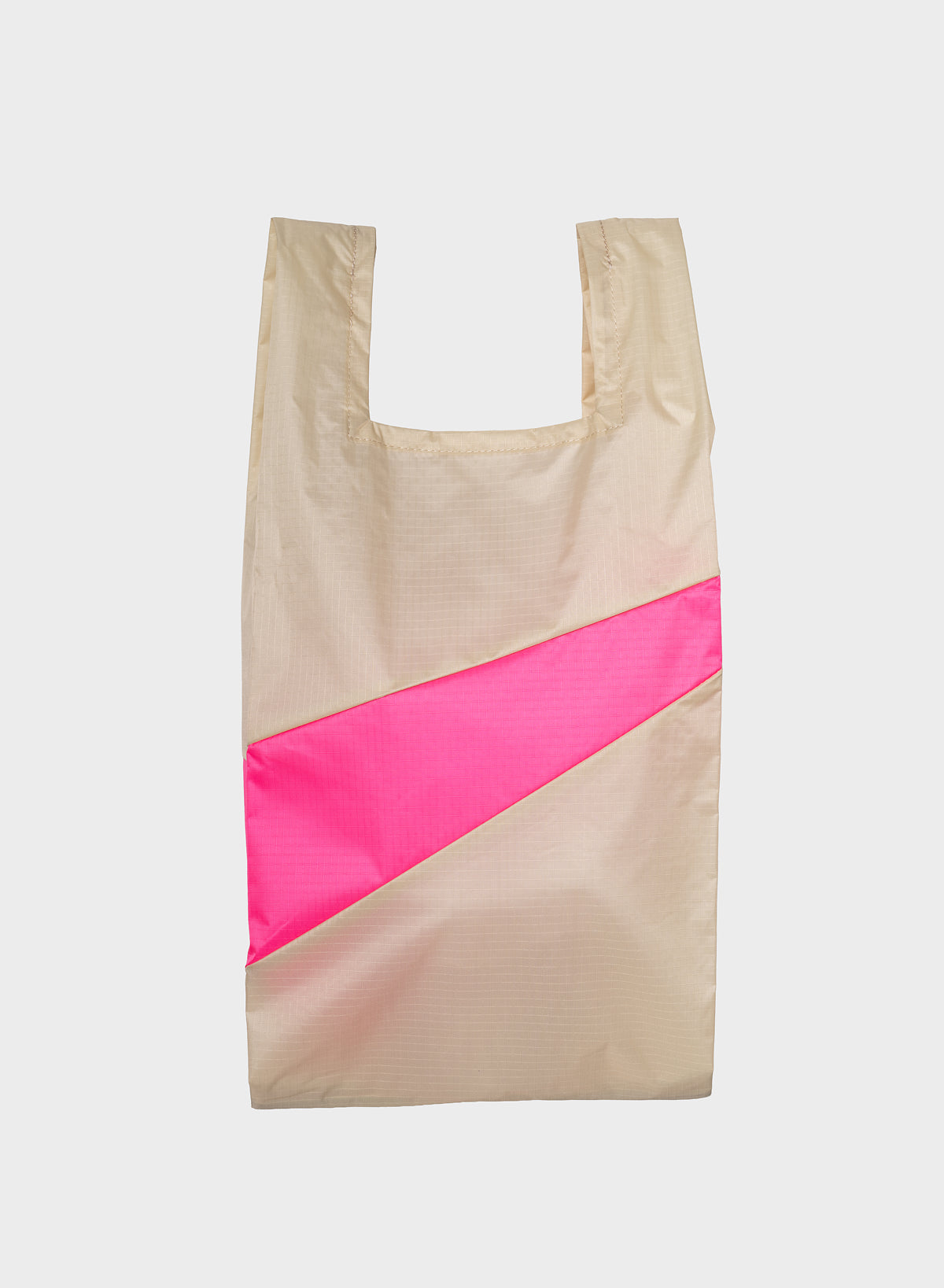 The New Shopping Bag Shore & Fluo Pink Medium
