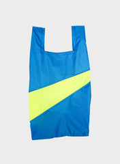 The New Shopping Bag Wave & Fluo Yellow Medium
