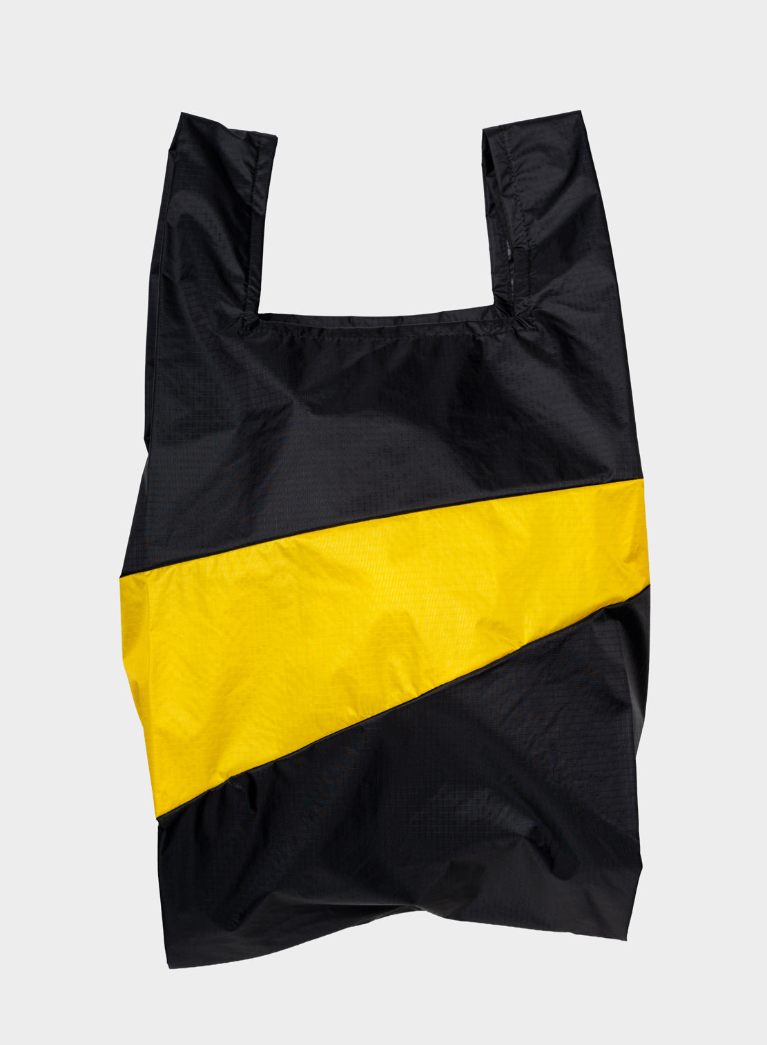 The New Shopping Bag Black & Sunflower Large