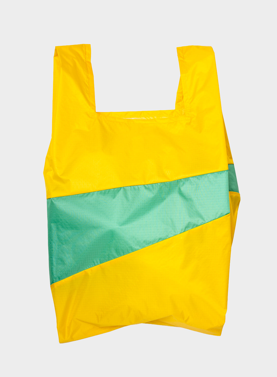 The New Shopping Bag Sunflower & Holly Green Large