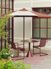 Palissade Cone Table Round 70, Iron Red - HAY