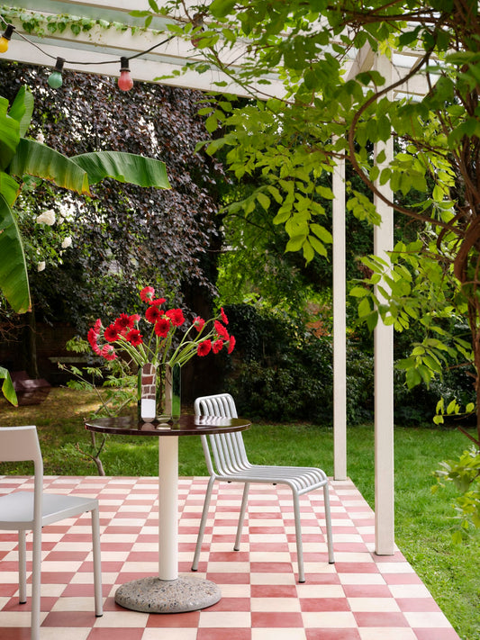 Palissade Chair, Galvanised Steel - HAY