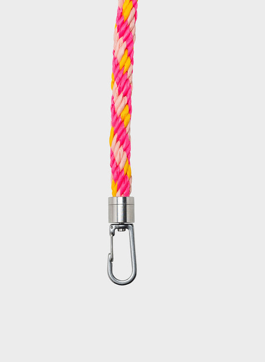 The New Strap Kumihimo Tone & Fluo Pink & Sunflower
