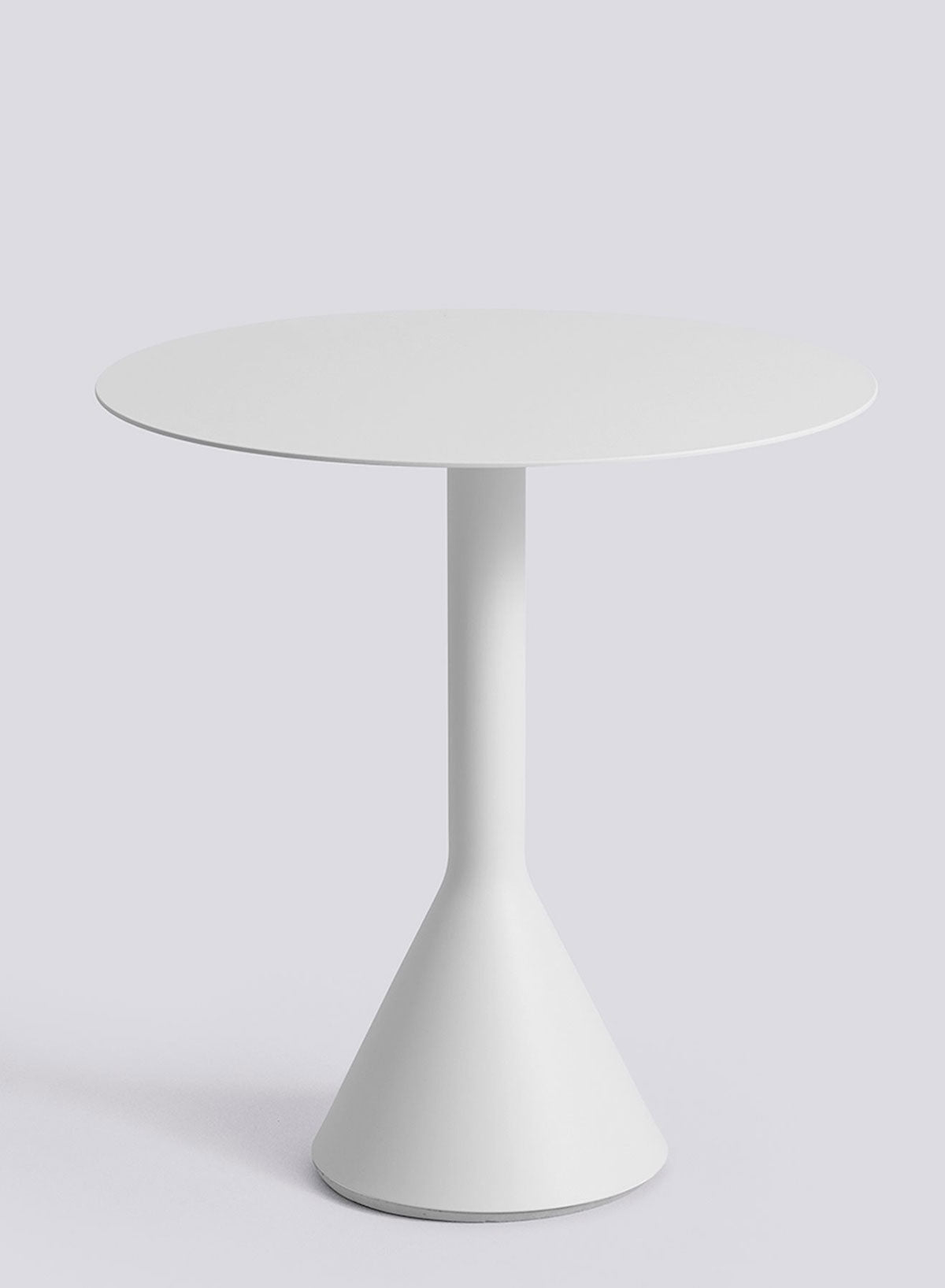 Palissade Cone Table Round 70, Sky Grey - HAY