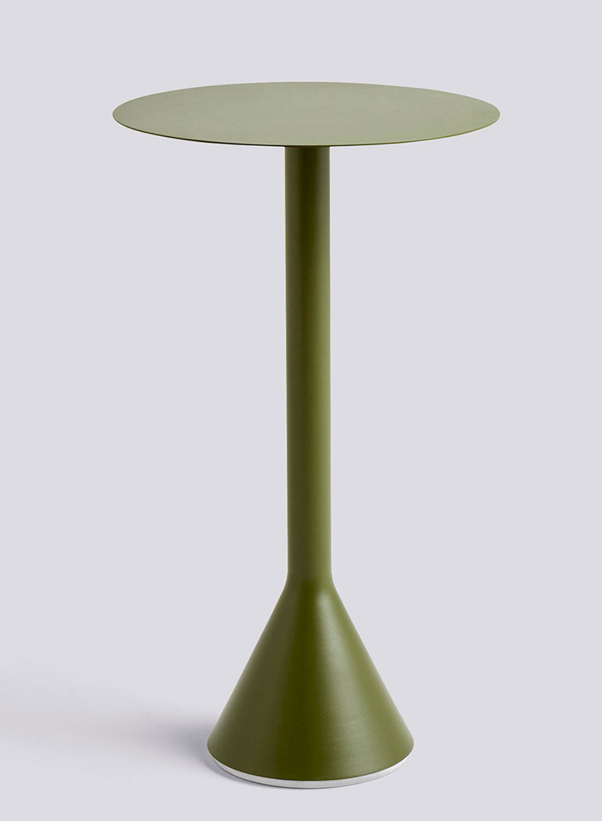 Palissade Cone Table High 60, Olive - HAY