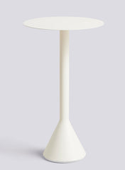 Palissade Cone Table High 60, Cream White - HAY