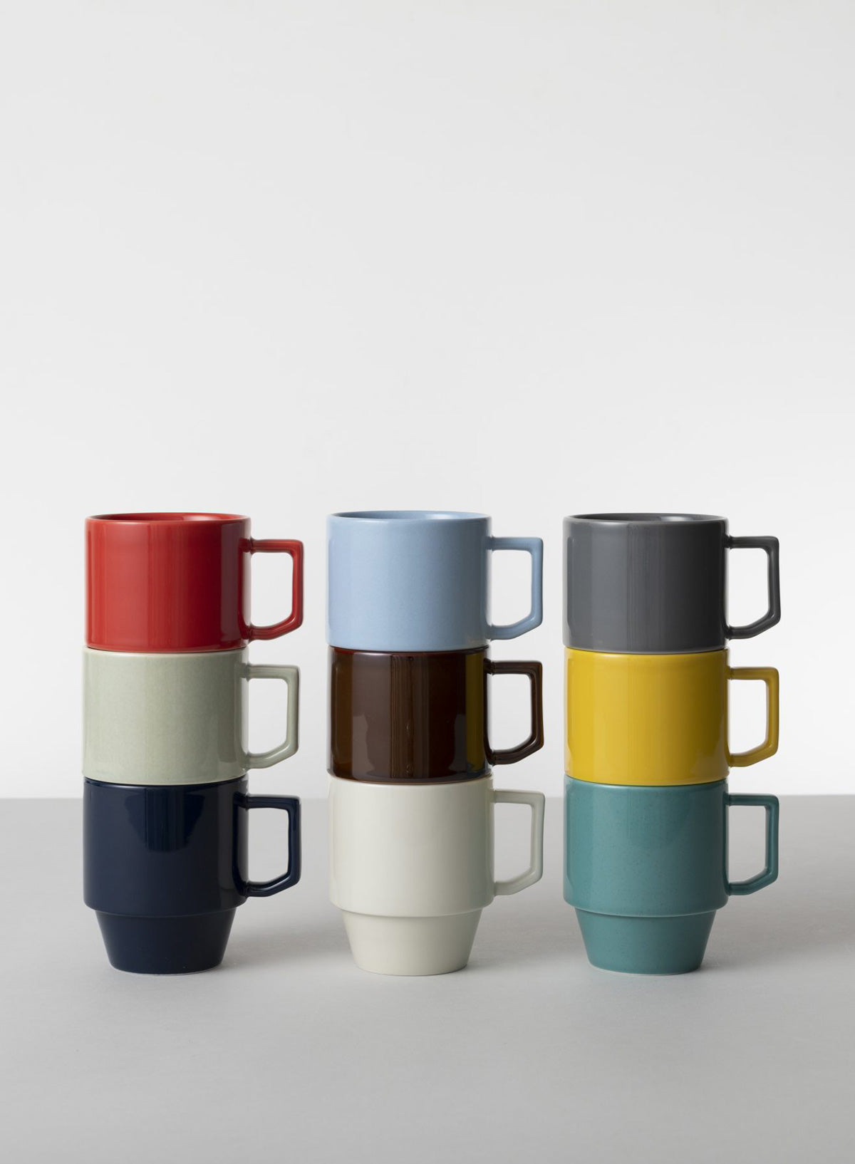 Blockmug Big, Brown - Hasami