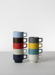Blockmug, Brown - Hasami