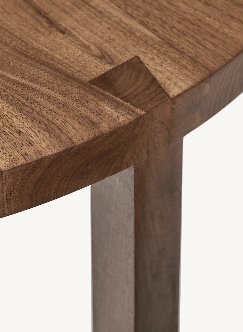 Dining Table Walnut Solid, Large - Atelier 365