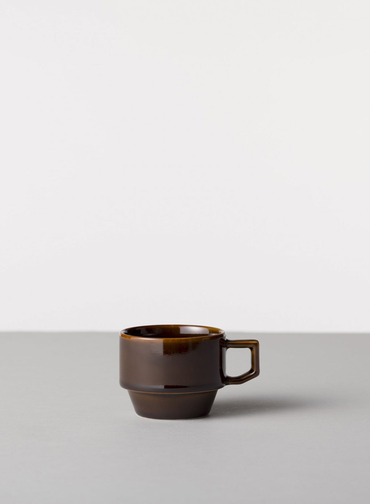 Blockmug, Brown - Hasami