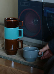 Blockmug Big, Brown - Hasami